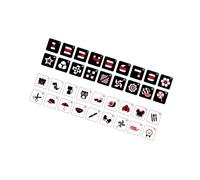 predolo Cartes Mémoire, Éducation Préscolaire, Développement Sensoriel, Jouet, Livre En Tissu, Peluches pour Bébés, Noir Rouge