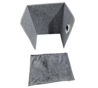 predolo Chauffe-pieds chauffant, coussin chauffant à température réglable, chauffage d'appoint portable avec couverture pour salon, studio ou hôtel. Idéal