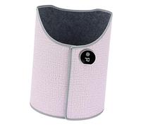 predolo Chauffe-pieds sous bureau, haut de gamme, température réglable, silencieux, électrique et portable, idéal pour les dortoirs et les studios, Rose