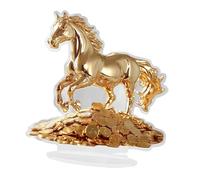 predolo Cheval Sculpture Cheval Ornement Plat Acrylique Positionnement Libre Installation sans Outil Convenable à La Décoration de Table Salon Maison, Style E