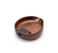 predolo Coupelle Pesée avec Bec Verseur Numérique Balance avec Bec Verseur Léger Plateau Pesée Électronique pour Cuisine, Plateau De Pesée En Bois Massif Pour Grains