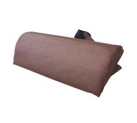 predolo Coussin de tête pour chaise longue, installation facile, fixation respirante, confortable pour chaises de plage, repose-tête et cou, Brun