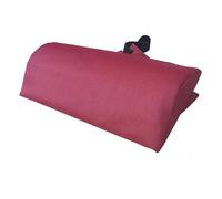predolo Coussin de tête pour chaise longue, installation facile, fixation respirante, confortable pour chaises de plage, repose-tête et cou, Rouge