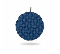 predolo Coussin Gonflable Rond Portable Coussin Assise Gonflable Étanche Matelas de Siège Léger pour Déplacement, Bleu Foncé