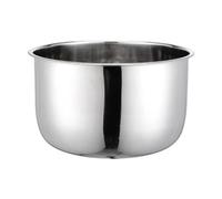 predolo Cuve Intérieure pour Cuiseur à Riz électrique, Récipient Intérieur En Acier Inoxydable épais pour La Cuisine et La Maison, 4L