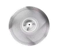 predolo Cymbale de Batterie à Faible Volume, Robuste et Idéale pour La Pratique de La Batterie, Accessoire de Batterie, Cymbale Sourdine Légère et Silencieuse, 16 pouces