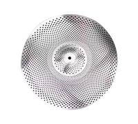 predolo Cymbale de Batterie à Faible Volume, Robuste et Idéale pour La Pratique de La Batterie, Accessoire de Batterie, Cymbale Sourdine Légère et Silencieuse, 14 pouces