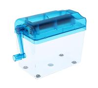 predolo Déchiqueteuse Manuelle pour Papier et Carton, Coupe Manuelle, Format A6 Plié, Droite, 3 Mm