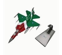 predolo Décoration Intérieure Chasseur Miniature Avion Miniature avec Support Verrière Transparente pour Présentation sur Table, Modèle D Avion De Chasse Sino-Pakistanais À L Échelle 1 72