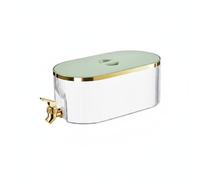 predolo Distributeur de Boissons Distributeur avec Robinet Pichet Carafe Contenant Grande Capacité Étanche Bouchon Hermétique Anti-odeurs Convient au, Vert Matcha