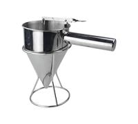 predolo Distributeur de pâte à crêpes, Distributeur d'entonnoir, Distributeur de pâte à Cupcake Polyvalent, Sel Roti Maker pour Boules Takoyaki Muffin