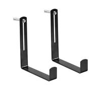 predolo Ensemble de 2 Crochets muraux pour jardinières, Dimensions 15,5 x 2,8 x 17,8 cm, pour Jardinage