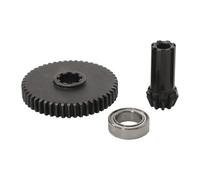 predolo Ensemble de pignons réducteurs, kit d'engrenages de moteur de voiture RC, accessoires de bricolage, mise à niveau d'engrenage droit en acier