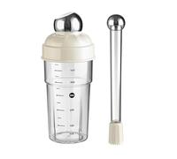 predolo Ensemble Shaker et Pilon à Cocktail, Multifonctionnel, 600 ML, pour Barman, Mixeur, Accessoires pour Thé Aux Fruits, Café, Fête à Domicile, Argent