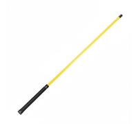 predolo Entraîneur de Swing de Golf Outil d'Entraînement Aide d'Alignement de Geste Indicateur Visuel Portable pour Musculation du Geste et Mémoire Musculaire, Jaune