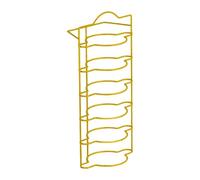 predolo Étagères de comptoir extensibles, support pour plats d'accompagnement pour fondue chaude, pour repas de fête, support à vaisselle de préparation à, or