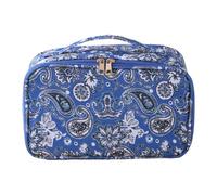 predolo Étui de Rangement Vide pour tuiles de Mahjong américaines, idéal pour Les, Les fêtes en Famille ou Entre Amis, Bleu