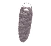 predolo Fausse Barbe Longue pour Déguisement de Noël, Accessoire de Déguisement pour Adultes, Gris 60cm