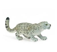 predolo Figurine d'animal Sauvage Réaliste Éducatif Figurine Animale Réaliste Détails Réalistes Modèle Animalier de Collection pour Enfants, Projets Scolaires, Léopard des Neiges L 1494