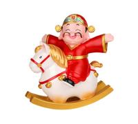 predolo Figurine de cheval décorative de bureau, objet de décoration unique pour la maison, mini statue de cheval en résine, sculpture de table pour étagère, B