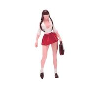 predolo Figurine Miniature de Fille à l'échelle 1:64, en résine, idéale pour décorer Un Bureau ou réaliser des projets de Bricolage, Style A