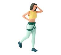 predolo Figurines Miniatures d'escalade à l'échelle 1/64, Figurines de scène Miniatures, Objets de Collection, Mini, pour Accessoires de Photographie, Femmes