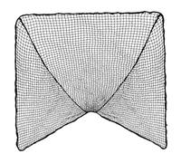 predolo Filet de But de Crosse Portable, en Nylon, Polyvalent pour Enfants et Adultes, Accessoire d'entraînement, Filet d'entraînement Sportif pour, Noir 4 Mm