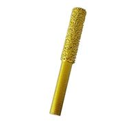 predolo Fraise Diamantée, Foret à Meuler, Tête Cylindrique, Tête de Meulage Montée pour Métaux, Gravure, diamètre 8mm