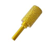 predolo Fraise Diamantée, Foret à Meuler, Tête Cylindrique, Tête de Meulage Montée pour Métaux, Gravure, Diamètre 18mm