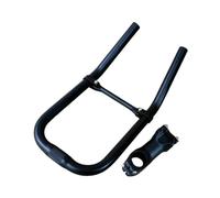 predolo Guidon vélo Bullhorn en Alliage d'aluminium, Remplacement Direct, Course, Installation Facile, Guidon Professionnel, Pince de 75 Mm