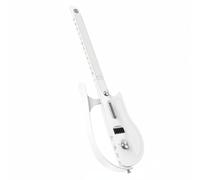 predolo Guitare Intelligente sans Cordes Léger Guitare D'apprentissage Lumineuse Connectivité App Instrument de Musique Portable pour Débutants, Fêtes, Ivory White