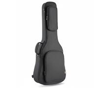 predolo Housse de Guitare Classique Étui Protecteur Sac à Dos Musical Compartiments Accessoires Fermeture Fluide Rembourrée en, 41 Pouces, Modèle Renforcé Épaissi, Noir Standard