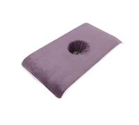 predolo Housse de Lit de Massage pour S'allonger avec Serviette Respirante pour SPA, Gris Violet