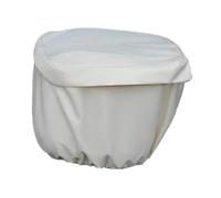 predolo Housse de Protection pour Panier de vélo électrique, Cache-poussière, Protection pour Porte-Bagages Avant, idéale pour la Livraison de Repas, Beige