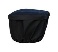 predolo Housse de Protection pour Panier de vélo électrique, Cache-poussière, Protection pour Porte-Bagages Avant, idéale pour la Livraison de Repas, Noir