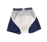 predolo Incontinence Cover Pant Slip Incontinence Adulte Lavable Réutilisable Anti-fuite Tissu Respirant Ajustable Adapté pour Hommes Femmes Personnes Âgées M, M