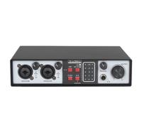predolo Interface Audio USB Enregistrement Interface Audio USB 2x2 Compatible Ordinateur et Ordinateurs Personnels Table Mixage pour Podcasteurs