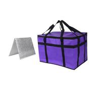 predolo isotherme pour la livraison de repas, chauffe-pizza, à épais, contenant isotherme pour, usage domestique et, Violet