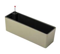 predolo Jardinière rectangulaire à arrosage Automatique pour fenêtre, idéale pour Planter des légumes ou des Fleurs, Or