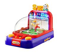 predolo Jeu compétitif sur Plateau intérieur électrique, Mini Jeu compétitif sur Plateau Compact 2 Joueurs avec Son Ainsi Que lumière, Rouge Argentin