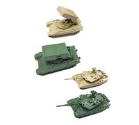 predolo Kit de 4 modèles de véhicules 4D 1/144, puzzle, idée cadeau, assemblage, simulation, jouet éducatif, pour adultes et enfants, Style H