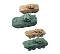 predolo Kit de 4 modèles de véhicules 4D 1/144, puzzle, idée cadeau, assemblage, simulation, jouet éducatif, pour adultes et enfants, Style D