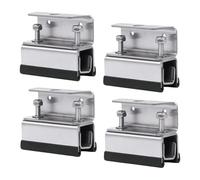 predolo Kit de Montage de Supports de Galerie de Toit pour Fourgonnette, Pièces de Rechange en Acier Inoxydable, Ensemble de 4 Pièces à Trou Unique