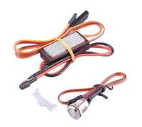 predolo Kit de Réparation de Composants de Moteur RC à Incandescence pour Avion/drone à Essence, Noir Droit