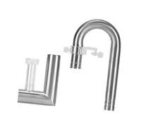 predolo Kit de Sortie de Tuyau de nénuphar Aquatique, Filtre Pratique pour Aquarium, Installation Facile, connecteur de Tube de Filtre d'aquarium, Retrait, 16 Sortie Retirer