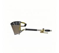predolo Lance à Mortier Robuste Lance à Ciment avec Trémie Pulvérisateur Plâtre pour Maçons, Plâtriers, Rénovation, Style to 1, 72 Cm