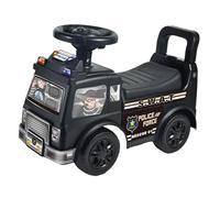 predolo Les enfants roulent avec de la musique, des roues silencieuses et stables, pour les nourrissons et les bébés, Noir