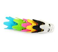 predolo Lot 500 Tee Sport en Plastique incassable Blanc, Couleurs Vives pour Practice and Driver, Facile à Utiliser, Petit Support Sporting