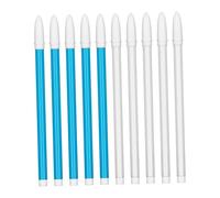 predolo Lot de 10 marqueurs pour tissu, stylos à feutres effaçables à l'eau, solubles dans l'eau et lavables, pour la couture, la confection et la, Blanc et Bleu