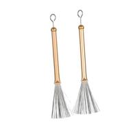 predolo Lot de 2 Brosses de Batterie Rétractables pour Groupe de Rock et Amateur de Musique Country